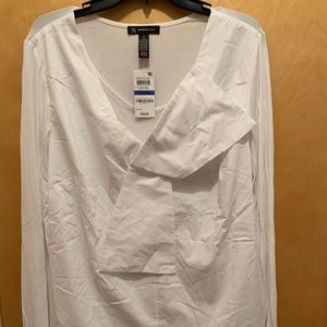 INC long sleeve blouse. New with tags